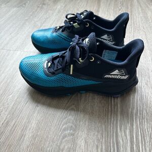Columbia Montrail Blue and Black Sneakers